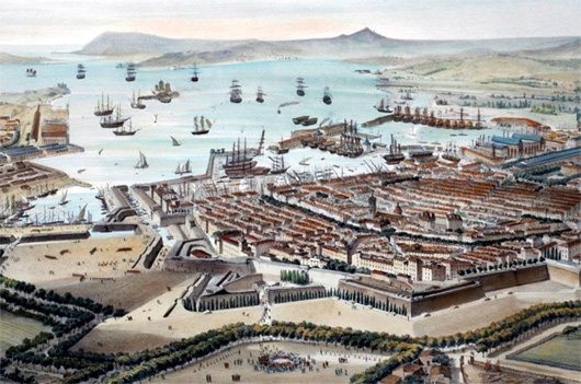 La cr&eacute;ation de larsenal date du XVIe si&egrave;cle, sous le r&egrave;gne dHenri IV