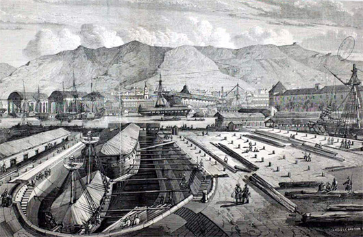 Larsenal a besoin de manufactures, de chantiers navals et de main duvre pour &eacute;quiper et r&eacute;parer les bateaux