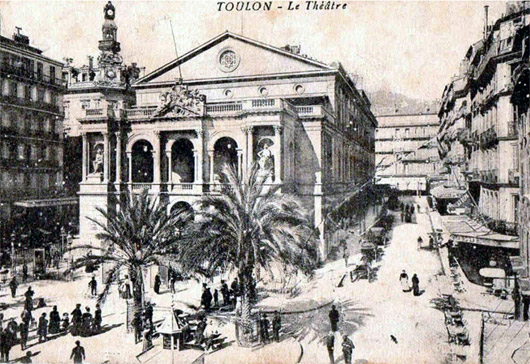 Le th&eacute;&acirc;tre est inaugur&eacute; en 1862