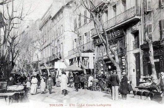 Le march&eacute; du cours Lafayette