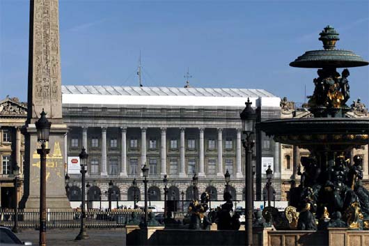 H&ocirc;tel de la Marine en restauration