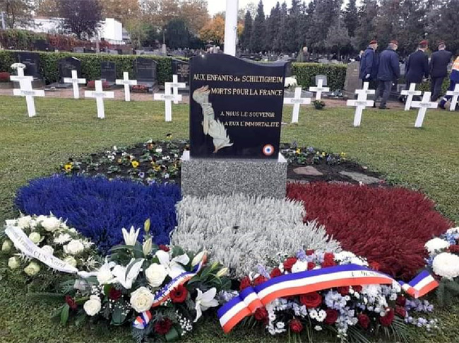 Carré militaire du nouveau cimetière
