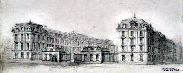 Caserne de la P&eacute;pini&egrave;re, 28 rue de la P&eacute;pini&egrave;re