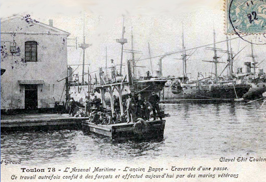 Le bagne de Toulon est ouvert en 1749