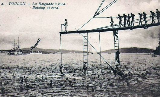 Il faut plonger du bateau