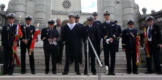 Cérémonie d'inauguration de l'Esplanade de la Légion d'Honneur à Oyonnax